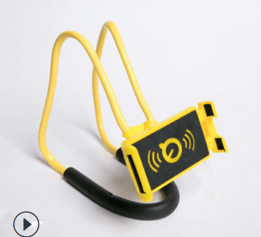 Gadget Gerbil Yellow 360 Degree Rotable Selfie Phone Holder Universal