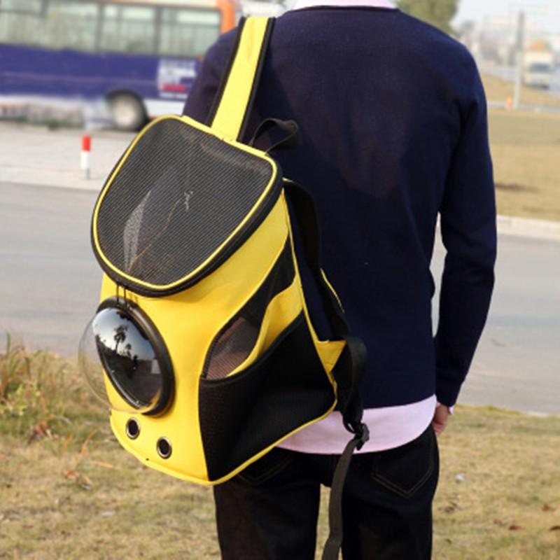 Gadget Gerbil Yellow Cat Capsule Backpack