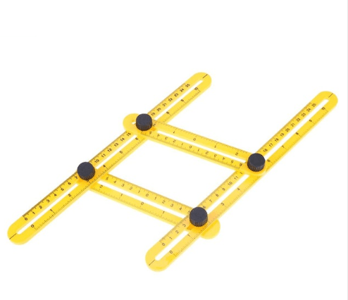Gadget Gerbil yellow Folding Measuring Ruler