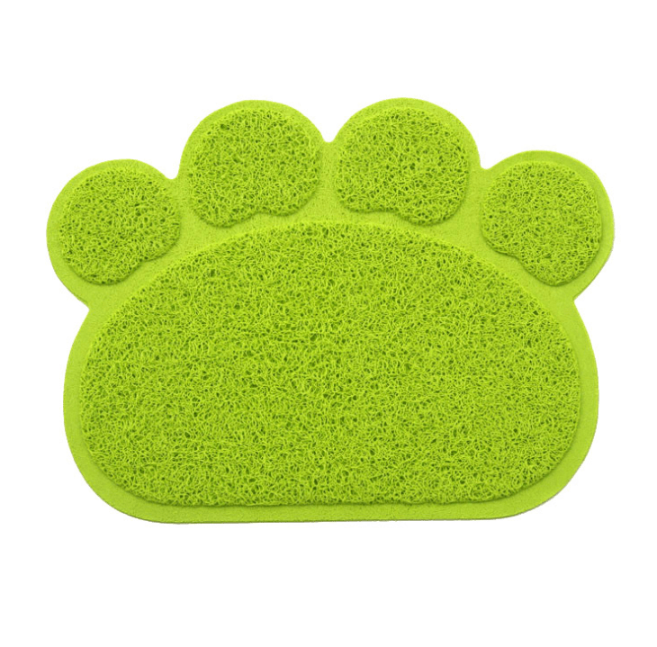 Gadget Gerbil Yellow green / 30x40cm Claw-shaped cat litter mat