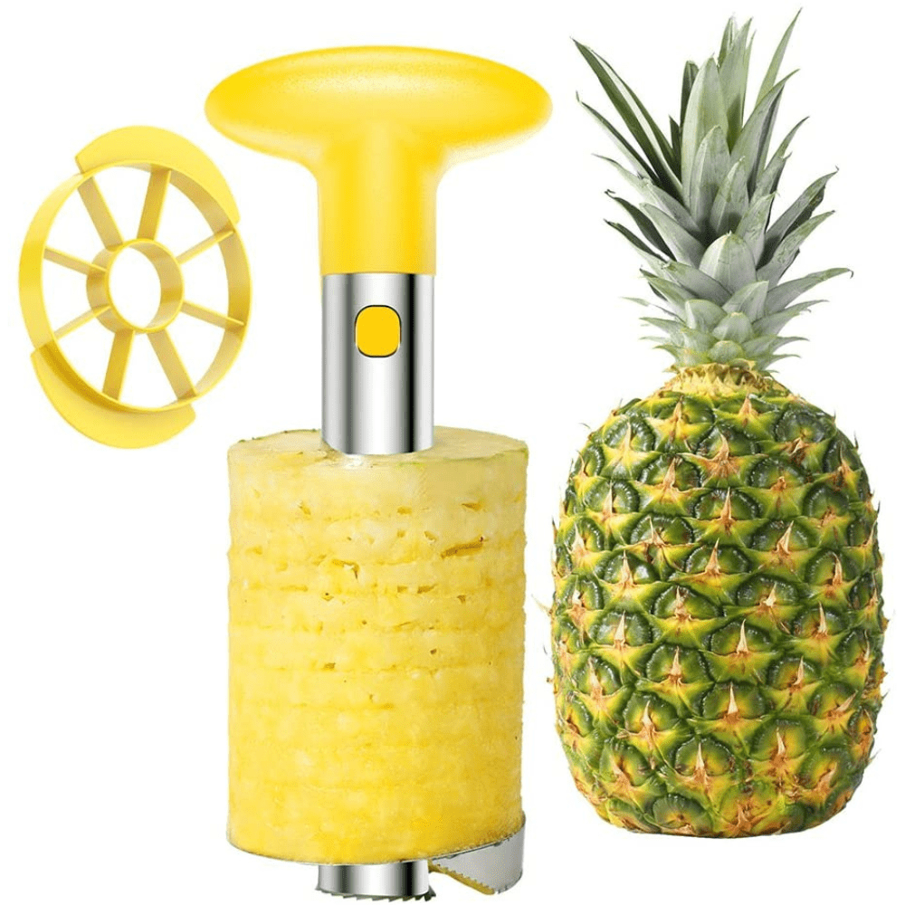 Gadget Gerbil Yellow Handle Pineapple Corer and Slicer