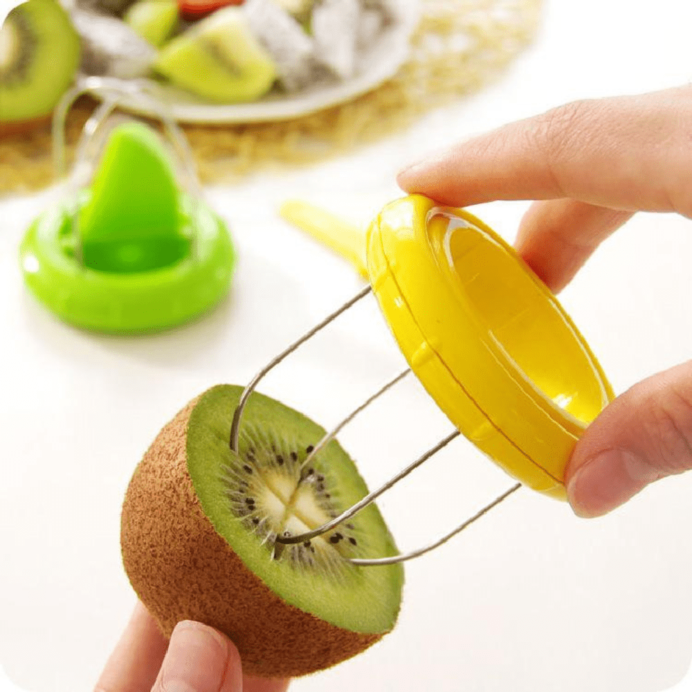 Gadget Gerbil Yellow Kiwi Corer And Slicer