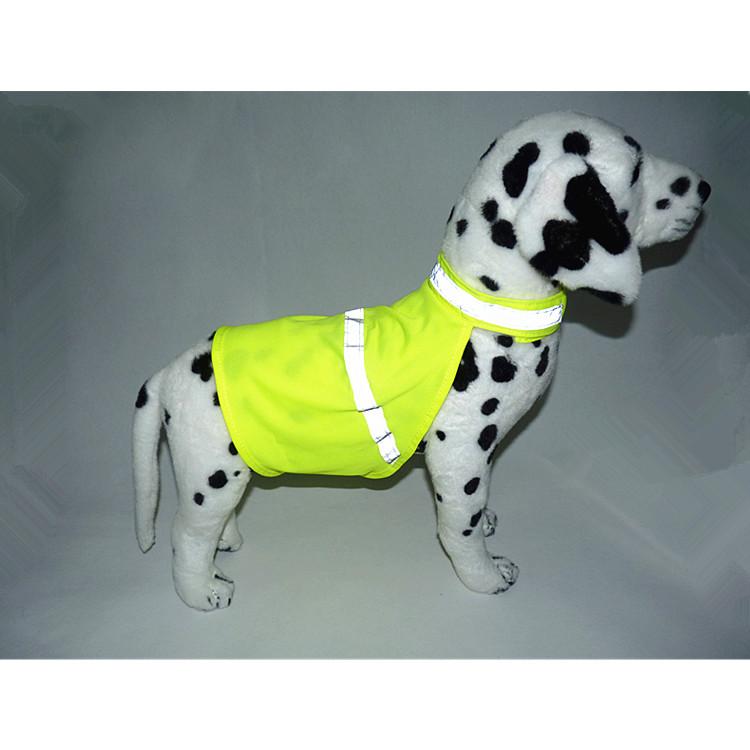 Gadget Gerbil Yellow / L Fluorescent Dog Safety Vest