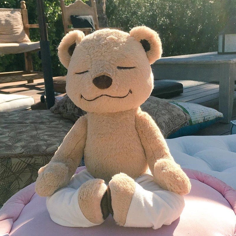 Gadget Gerbil Yoga Bear Plush Toy